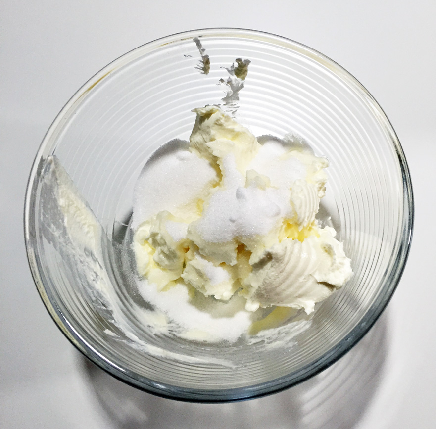 Sugar and cream